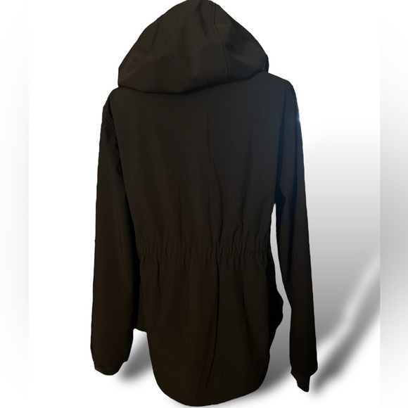 Free Country Fur Lined Hooded Soft Shell Jacket Women’s XL/XG Size 16 Black - Picture 4 of 10